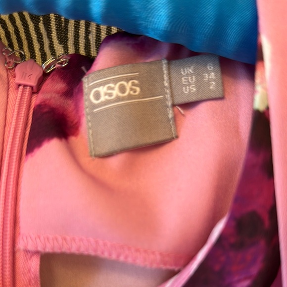 ASOS Floral Pink Sleeveless Jumpsuit - Picture 3 of 4